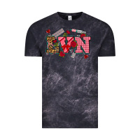 Cloud Black valentines day lvn Vintage Tee - NancyCooperArtShop