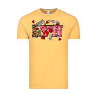 Vintage Mustard valentines day lvn Vintage Tee - NancyCooperArtShop