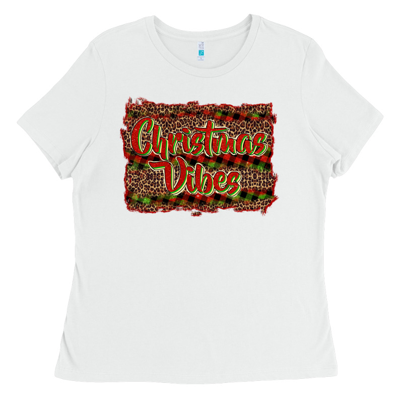 Christmas Vibes Ladies Tee by RanaPortraitStore | Teevron