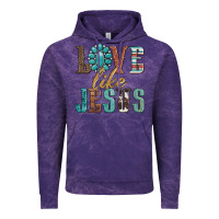 Cloud Purple love like jesus Vintage Hoodie - Artiststas