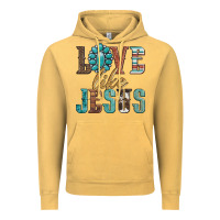 Vintage Mustard love like jesus Vintage Hoodie - Artiststas