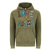 Vintage Olive love like jesus Vintage Hoodie - Artiststas