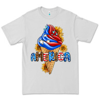 Dove Grey ice cream america Premium Tee - AdoDesignShop