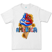 White ice cream america Premium Tee - AdoDesignShop