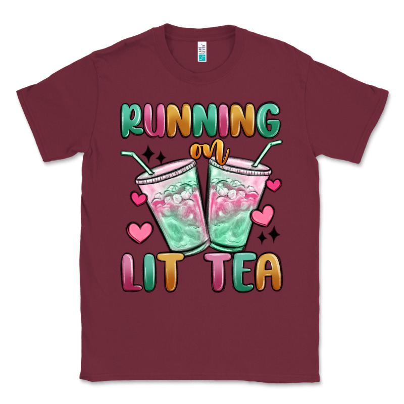 Running On Lit Tea Classic Tee by MaliasSmallBusiness | Teevron