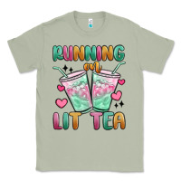 Matcha running on lit tea Classic Tee - MaliasSmallBusiness