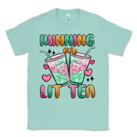 Seafoam running on lit tea Classic Tee - MaliasSmallBusiness