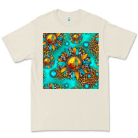 Bone western sunset sunflowers seamless pattern Premium Tee - HRA Design Shop