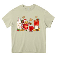 Mossy santa fuel coffee cups Heavy Core Tee - texasbilliewilder