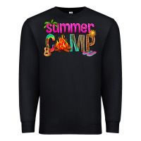 Black summer camp Premium Sweatshirt - NancyCooperArtShop