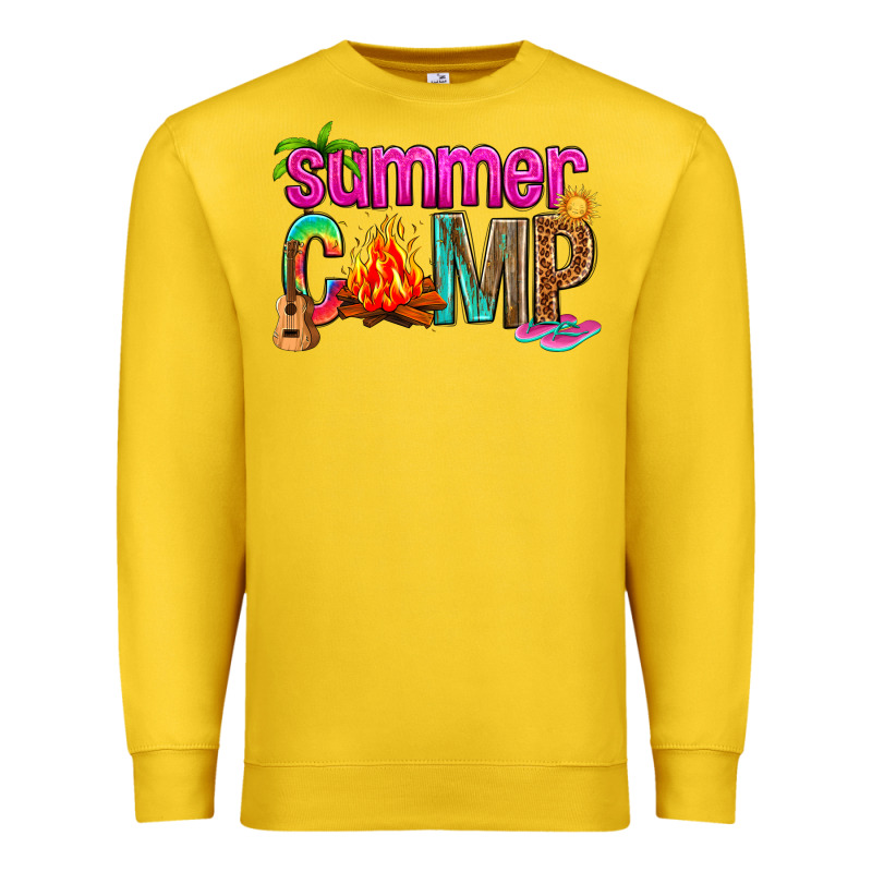 Summer Camp Premium Sweatshirt by NancyCooperArtShop | Teevron