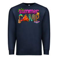Navy summer camp Premium Sweatshirt - NancyCooperArtShop