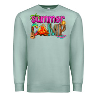 Seafoam summer camp Premium Sweatshirt - NancyCooperArtShop