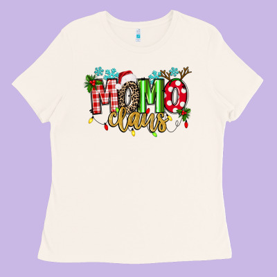 Momo Claus Ladies Tee Designed By Texasbilliewilder