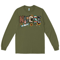 Army Green nurse Long Sleeve Tee - JahusDesignShop