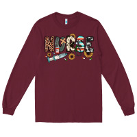 Burgundy nurse Long Sleeve Tee - JahusDesignShop