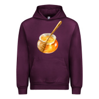 Mauve Wine honeypot and honeydipper fa element Urban Hoodie - FaDigitalArtStudio