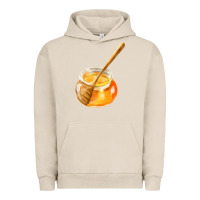 Pigment French Oak honeypot and honeydipper fa element Urban Hoodie - FaDigitalArtStudio