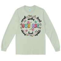 Matcha you are enough Long Sleeve Tee - MaliasSmallBusiness