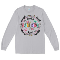 Moon Dust you are enough Long Sleeve Tee - MaliasSmallBusiness
