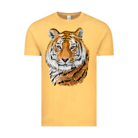 Vintage Mustard Tiger Head Vintage Tee - LillyAllenDesigns