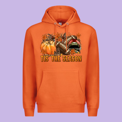 Tis' The Season American Football Premium Hoodie Designed By Nancycooperartshop
