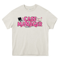 Cream breast cancer case manager Heavy Core Tee - texasbilliewilder