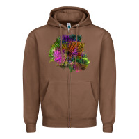 Chestnut halloween spider web for patches Zipper Hoodie - BundleAndBundleShop