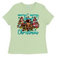 Matcha merry christmas Ladies Tee - JahusDesignShop