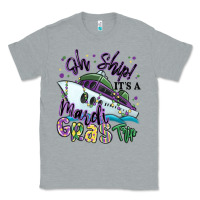 Heather Grey oh ship it's a mardi gras trip Classic Tee - MaliasSmallBusiness