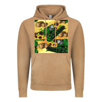 Vintage Camel harvester seamless pattern Vintage Hoodie - BundleAndBundleShop