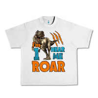 Lunar Rock i'm one hear me roar dinosaur birthday Urban Heavy Tee - LillyAllenDesigns