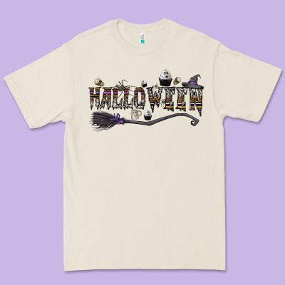 Halloween Premium Tee Designed By Cowhidedigitalart