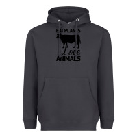 Smoke Eat Plants Love Animals Heavyweight Hoodie - Bettercallsaul
