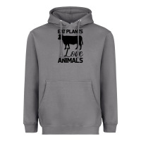 Storm Eat Plants Love Animals Heavyweight Hoodie - Bettercallsaul