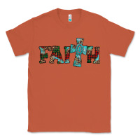 Copper faith christmas cross Classic Tee - AdoDesignShop