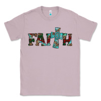 Lilac faith christmas cross Classic Tee - AdoDesignShop