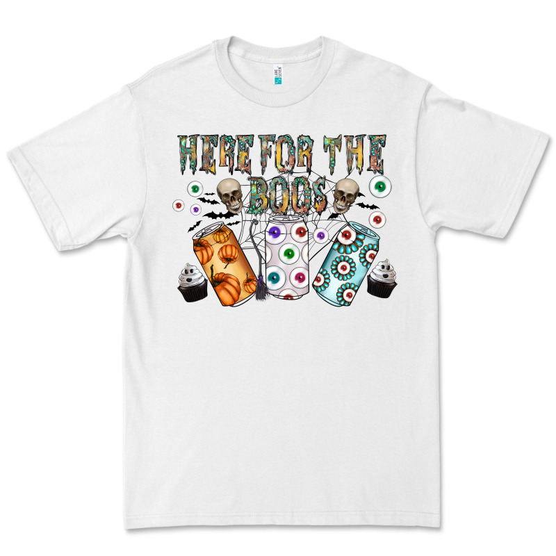 Here For The Boos Premium Tee by CowhideDigitalArt | Teevron