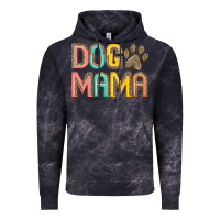 Cloud Black dog mama Vintage Hoodie - JahusDesignShop
