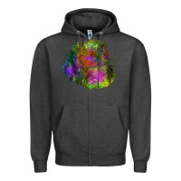Charcoal Heather halloween spider web for patches Zipper Hoodie - BundleAndBundleShop