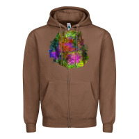 Chestnut halloween spider web for patches Zipper Hoodie - BundleAndBundleShop