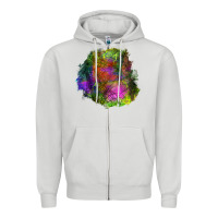 Dove Grey halloween spider web for patches Zipper Hoodie - BundleAndBundleShop