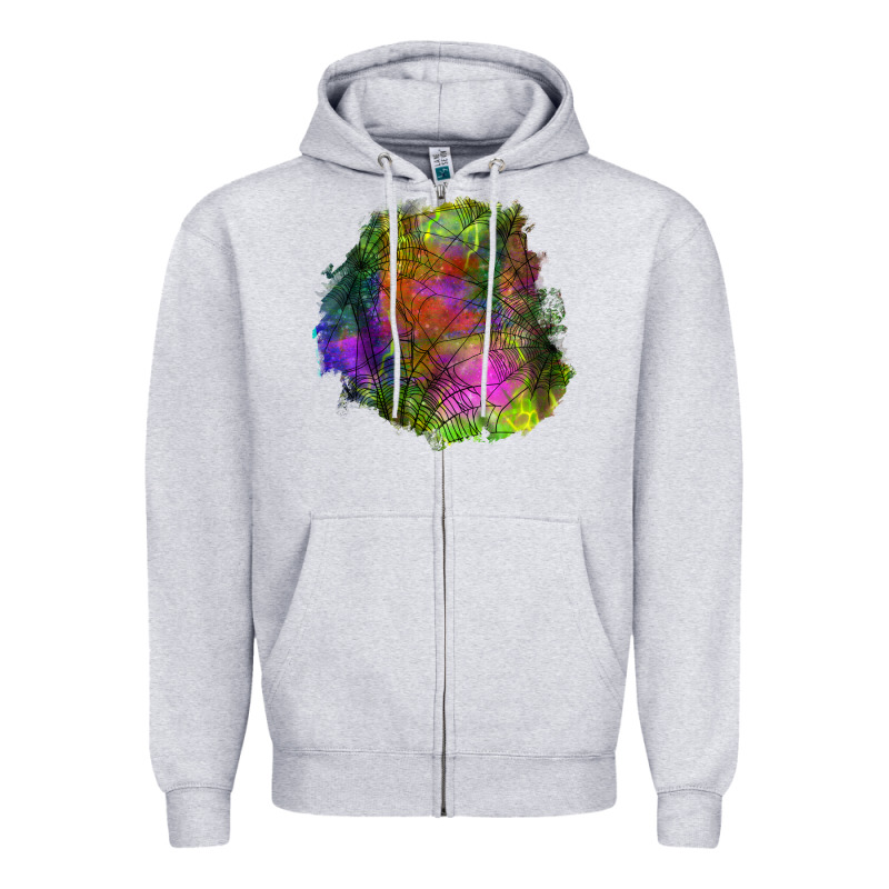 Halloween Spider Web For Patches Zipper Hoodie by BundleAndBundleShop | Teevron