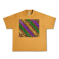 Peanut Butter mardi gras leopard glitter bead Urban Heavy Tee - BarkalooDesign