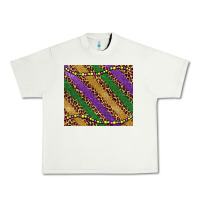 Pistachio mardi gras leopard glitter bead Urban Heavy Tee - BarkalooDesign