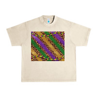 Sandshell mardi gras leopard glitter bead Urban Heavy Tee - BarkalooDesign