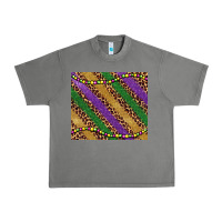 Tornado mardi gras leopard glitter bead Urban Heavy Tee - BarkalooDesign