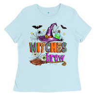 Baby Blue witches brew Ladies Tee - Zillion Design Studio