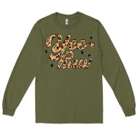 Army Green yeehaw Long Sleeve Tee - MaliasSmallBusiness