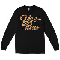 Black yeehaw Long Sleeve Tee - MaliasSmallBusiness